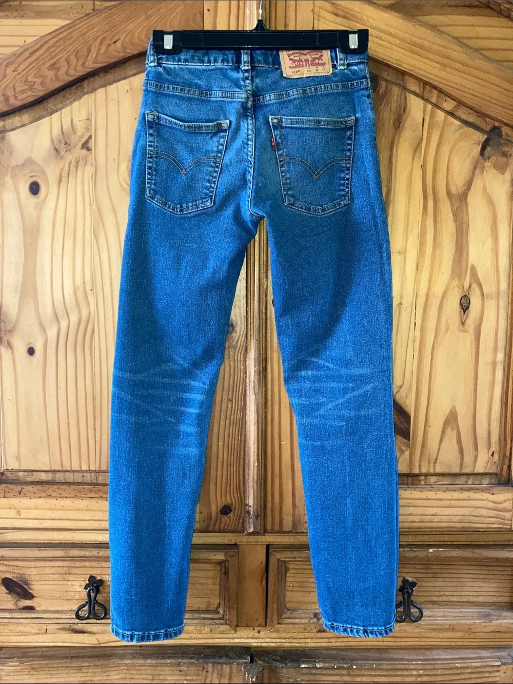 Boys Levi’s 514 blue jeans size 12 (26X27)